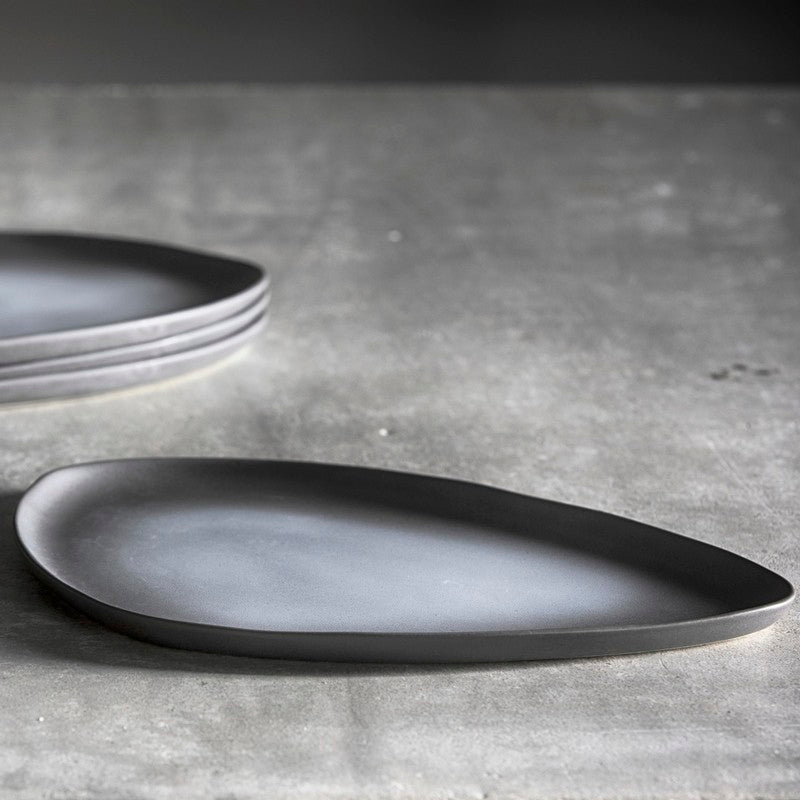 Fortessa - 13x9" Duke Charcoal Platter (Collection No 1) - CT.0216.33