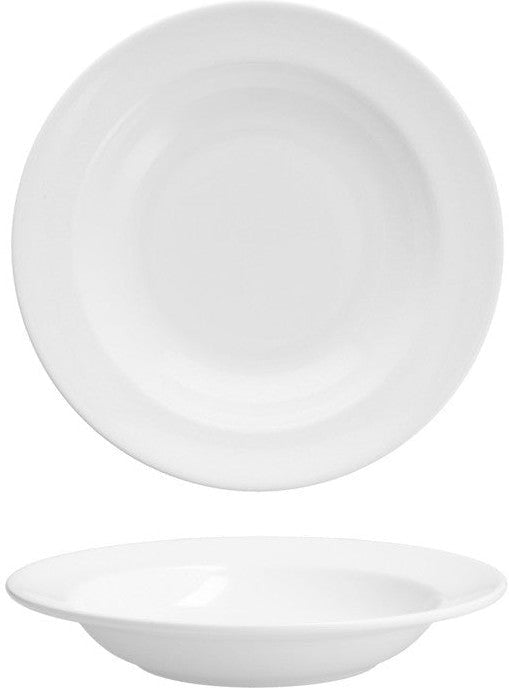 Fortessa - 14 Oz Andromeda Rim Soup Plate, Pack of 4 - HBW-00-201