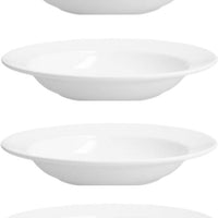 Fortessa - 14 Oz Andromeda Rim Soup Plate, Pack of 4 - HBW-00-201