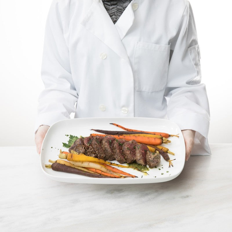 Fortessa - 14 x 10" Modern Coupe Rectangular Serving Platter - FFD-MC-809