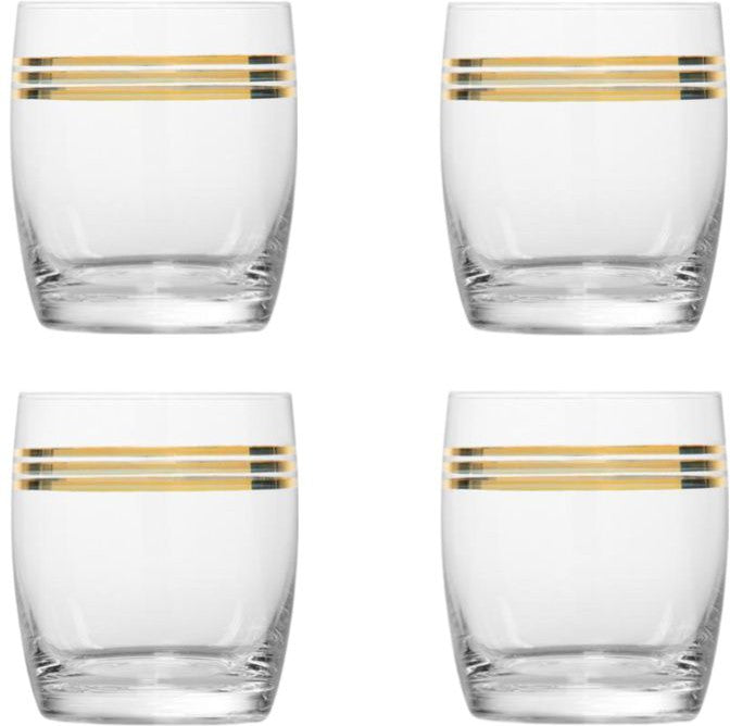 Fortessa - 14.9 Oz Gloria Double Old Fashioned Clear Glass, Pack of 4 - GLORIA.CL.04