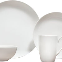 Fortessa - 16 Pc Fortaluxe SuperWhite Caldera Dinnerware Set - 16PPS.6300