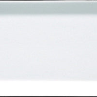 Fortessa - 2 PC 16" x 10" Fortaluxe SuperWhite Plaza Rectangle Tray (40 x 25 cm) - V0818-3041
