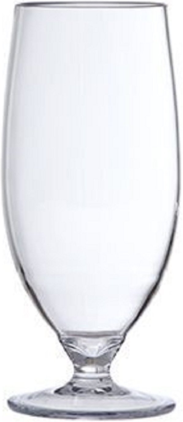 Fortessa - 20 Oz OutSide D&V Water/Beer Glasses Set of 6 - DV.PS.196