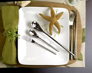 Fortessa - 20 PC Dragonfly Stainless Steel Flatware Set - 5PPS-810-20PC