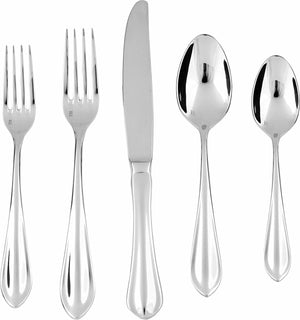 Fortessa - 20 PC Forge Stainless Steel Flatware Setting - 5PPS-109-20PC