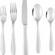 Fortessa - 20 PC Grand City Stainless Steel Flatware Set - 5PPS-622-20PC