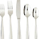Fortessa - 20 PC Lucca Stainless Steel Flatware Set - 5PPS-102-20PC