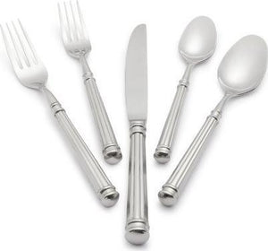 Fortessa - 20 PC Nyssa Stainless Steel Hollow-Handled Flatware Set - 5PPS-138H-20PC