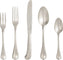 Fortessa - 20 PC San Marco Antiqued Stainless Steel Flatware Set - 5PPS-190T-20PC