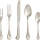 Fortessa - 20 PC San Marco Antiqued Stainless Steel Flatware Set - 5PPS-190T-20PC