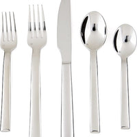 Fortessa - 20 PC Still Stainless Steel Flatware Set - 5PPS-118-20PC