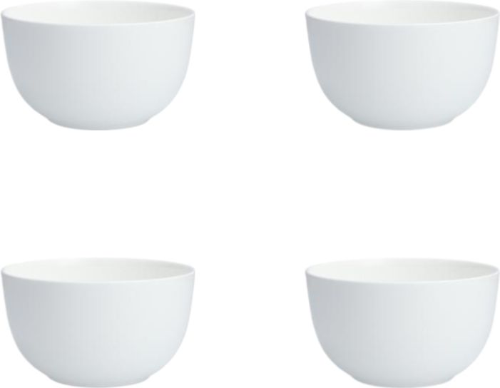 Fortessa - 24 Oz Modern Coupe Cereal Bowl, Pack of 4 - FFD-MC-804