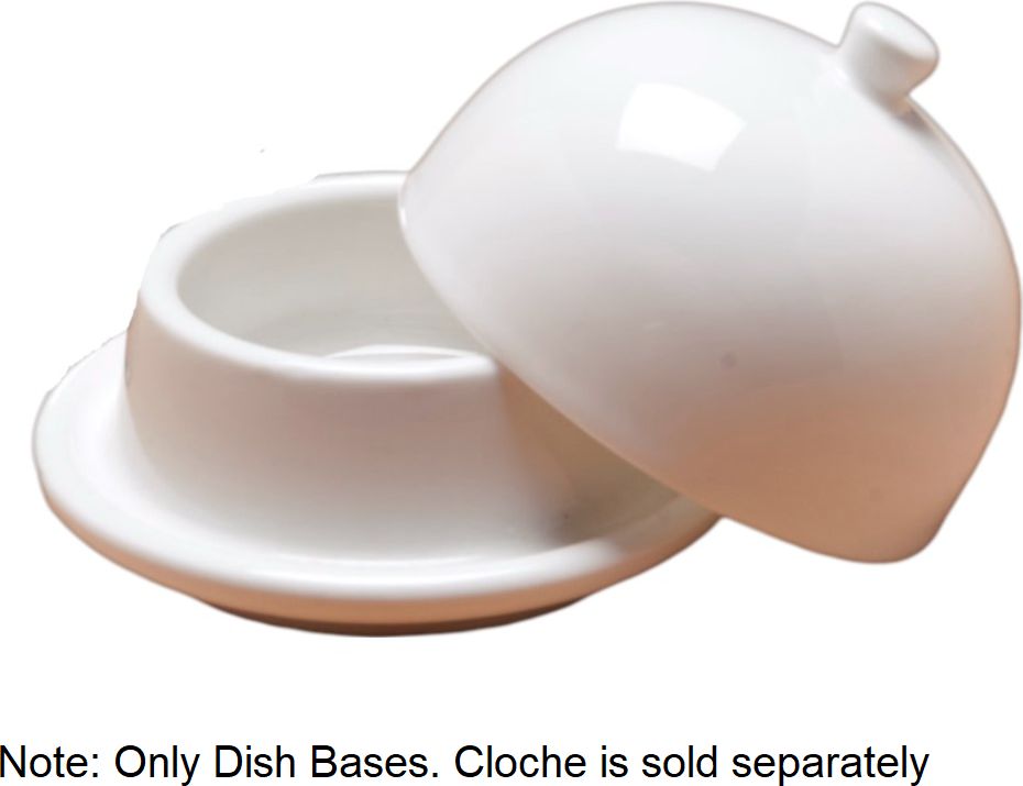 Fortessa - 2.75" Butter Dish Base, Pack of 12 - 2.5.003.00.435B