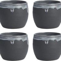 Fortessa - 3" Harlan Charcoal Cup, Pack of 4 (Collection No 1) - CT.0217.08