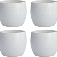 Fortessa - 3" Harlan White Cup, Pack of 4 (Collection No 1) - CT.0117.08