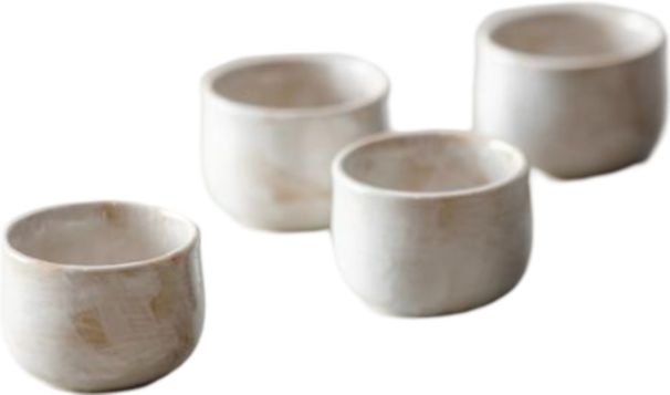 Fortessa - 3 Oz Alvaro White Espresso Cup, Pack of 4 (Collection No 2) - CT.2.WH.ALVA.03