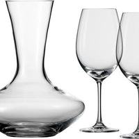 Fortessa - 3 Pc Wine Lovers Decanter and Glass Serving Gift Set - WINELOVER.SET