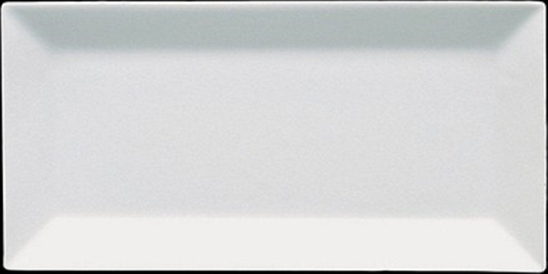 Fortessa - 4 PC 11" x 7" Fortaluxe SuperWhite Plaza Rectangle Plate (28 x 18 cm) - V0818-0128