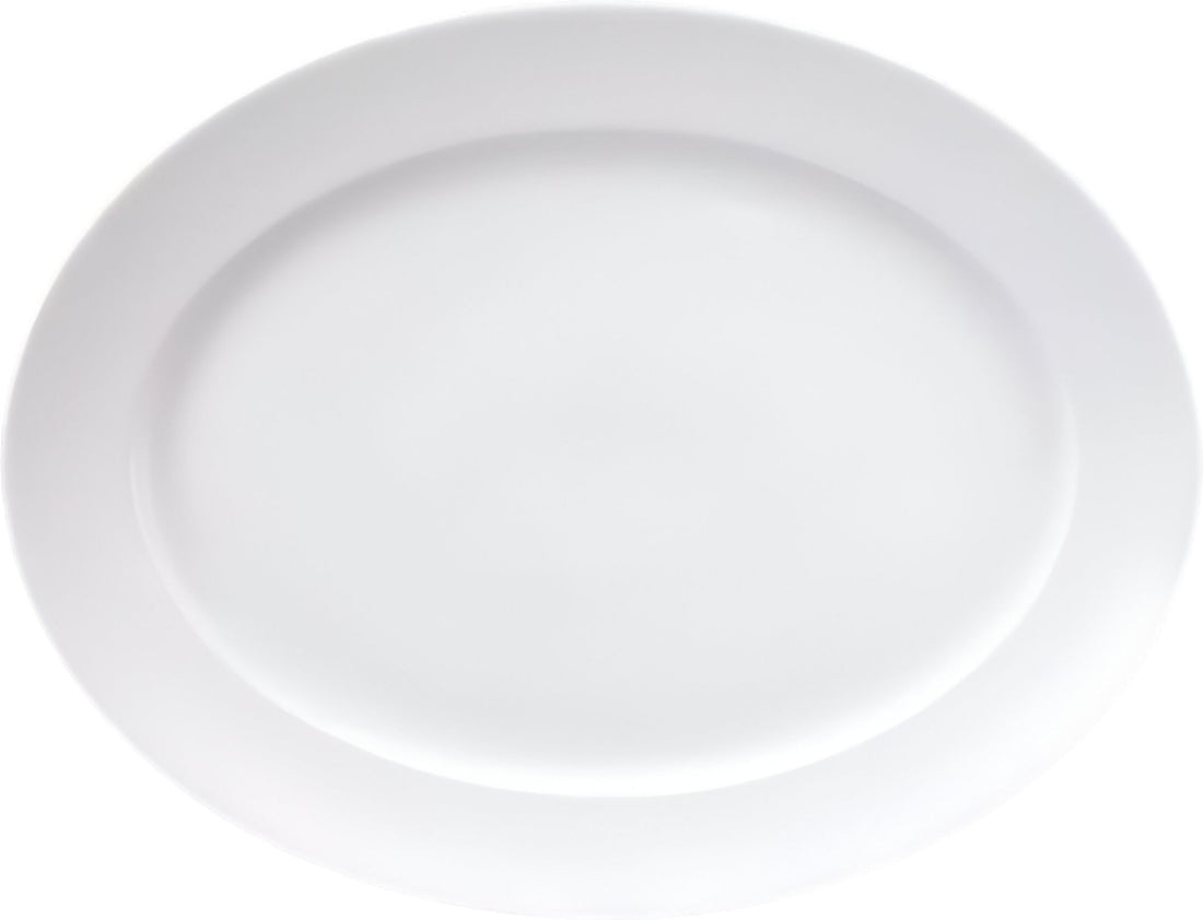 Fortessa - 4 PC 11.5" Fortaluxe SuperWhite Ilona Oval Platter (29 cm) - 6200.F0000.23 - DISCONTINUED