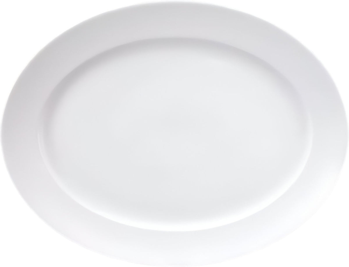 Fortessa - 4 PC 11.5" Fortaluxe SuperWhite Ilona Oval Platter (29 cm) - 6200.F0000.23 - DISCONTINUED