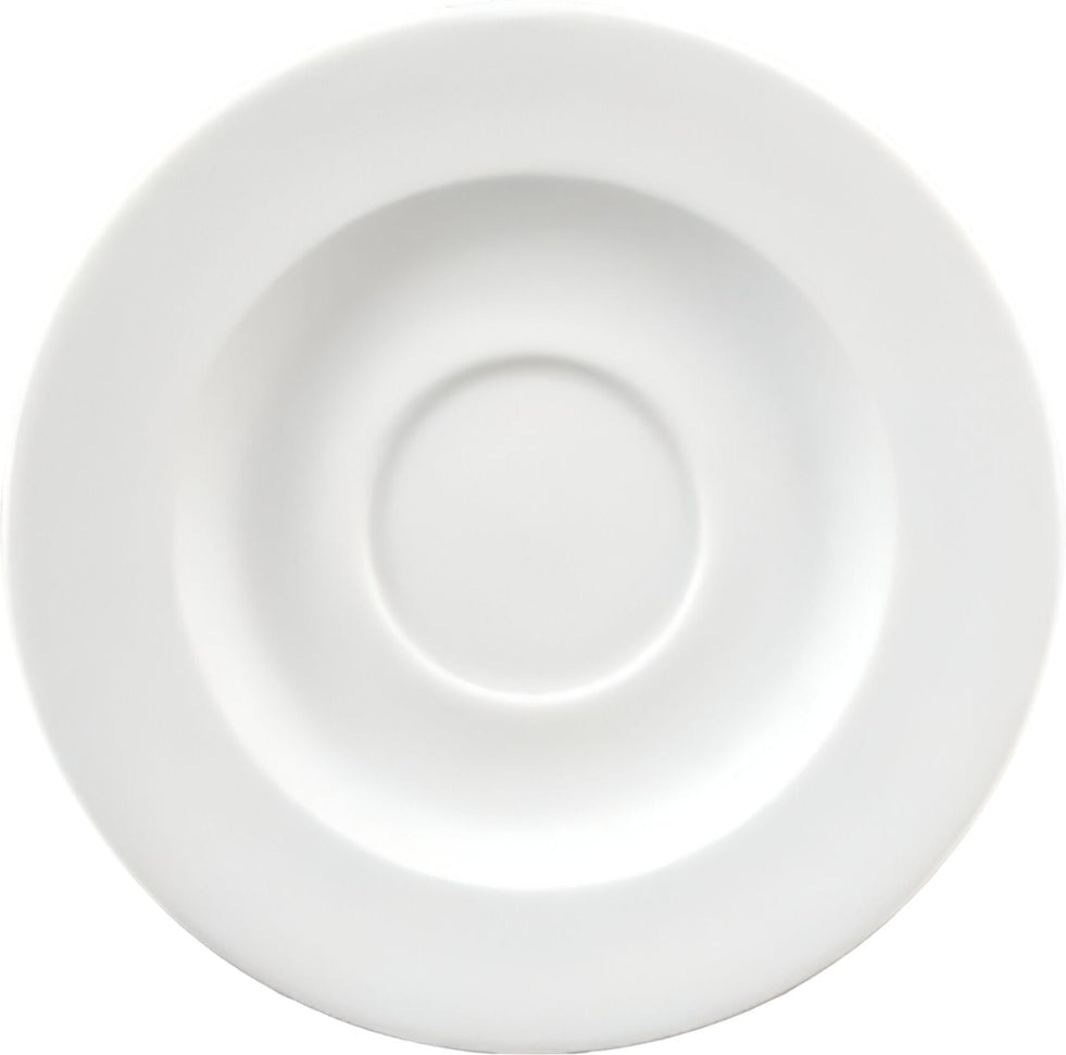 Fortessa - 4 PC 5" Fortaluxe SuperWhite Ilona Espresso Saucer (12.5 cm) - 6200.F0000.07