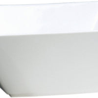 Fortessa - 4 PC 8" Fortaluxe SuperWhite Plaza Deep Square Bowl (20 cm) - V0818-0115