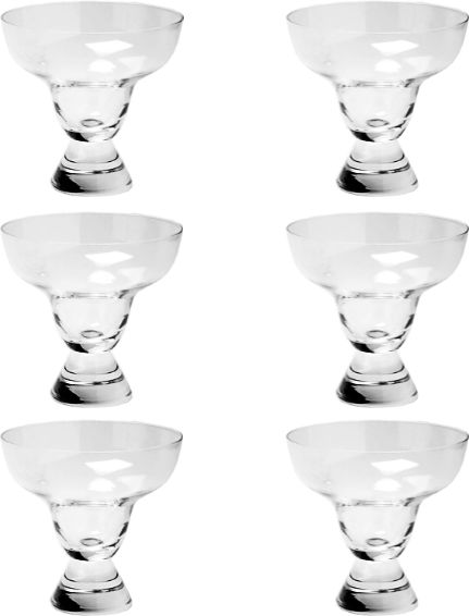 Fortessa - 4.5" After Hours 11 Oz Margarita Glass, Pack of 6 - 1101.1