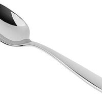 Fortessa - 4.7" Lucca Stainless Steel Espresso Spoons, Pack of 12 - 1.5.102.00.022