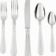 Fortessa - 5 PC Caviar Stainless Steel Place Setting - 5PPS-136-05