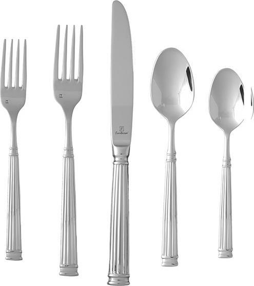 Fortessa - 5 PC Doria Stainless Steel Place Setting - 5PPS-131-05 - DISCONTINUED