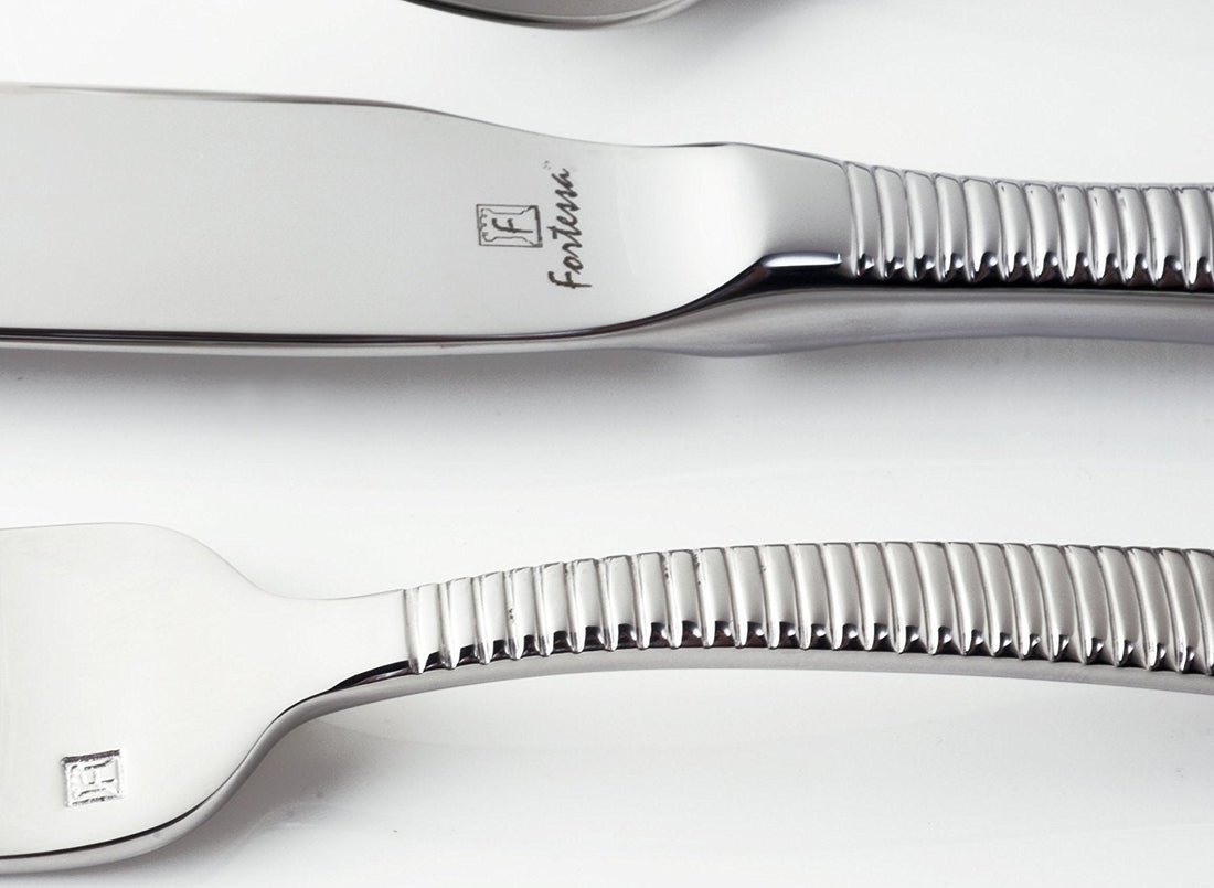 Fortessa - 5 PC Ringo Stainless Steel Place Setting - 5PPS-103-05