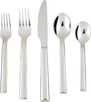 Fortessa - 5 PC Still Stainless Steel Place Setting - 5PPS-118-05