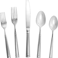 Fortessa - 5 PC Vivi Stainless Steel Place Setting - 5PPS-134-05 - DISCONTINUED