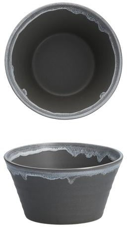 Fortessa - 5.5" Etta Charcoal Bowl, Pack of 4 (Collection No 1) - CT.0212.17