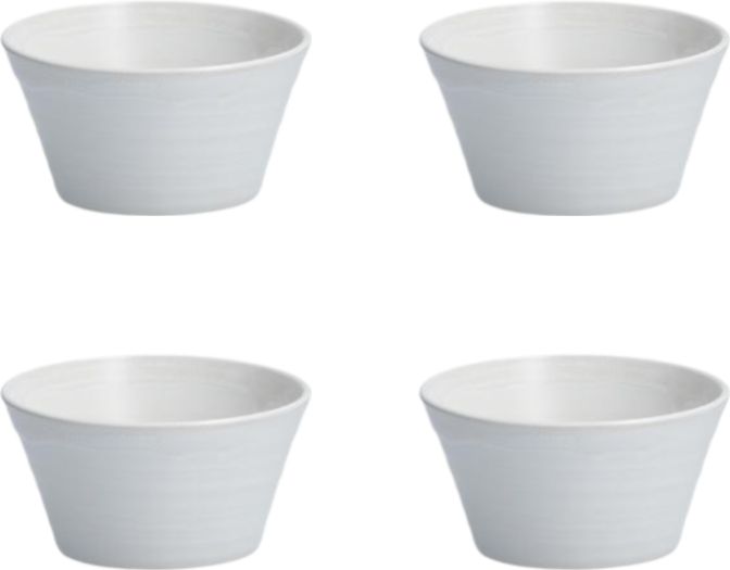 Fortessa - 5.5" Etta White Bowl, Pack of 4 (Collection No 1) - CT.0112.17