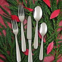 Fortessa - 5.7" Grand City Stainless Steel Appetizer/Cake Forks, Pack of 12 - 1.5.622.00.038