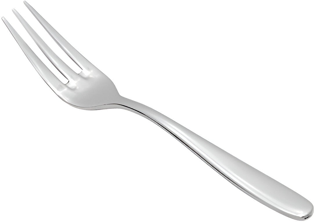 Fortessa - 5.7" Grand City Stainless Steel Appetizer/Cake Forks, Pack of 12 - 1.5.622.00.038