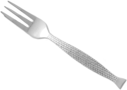 Fortessa - 5.9" Stainless Steel Siren Appetizer/Cake Fork, Pack of 12 - DVMETD800038
