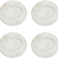 Fortessa - 6.25" Claudia White Universal Saucer, Pack of 4 (Collection No 2) - CT.2.WH.CLAU.16