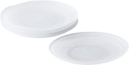 Fortessa - 6.25" La Jolla White B&B Plate, Pack of 4 - 2600.WHITE.05