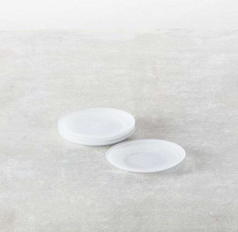 Fortessa - 6.25" La Jolla White B&B Plate, Pack of 4 - 2600.WHITE.05