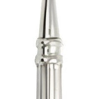 Fortessa - 6.5" Nyssa Stainless Steel Teaspoons, Pack of 12 - 1.5H.138.00.004