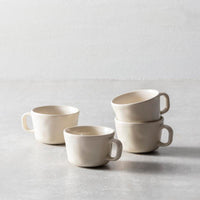 Fortessa - 6.7 Oz Sand Espresso Cup, Pack of 4 (Collection No 3) - CT.3.SAND.03