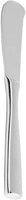 Fortessa - 6.9" Lucca Stainless Steel Butter Knives, Pack of 12 - 1.5.102.00.053