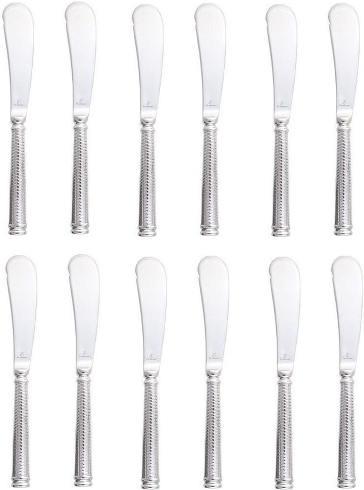 Fortessa - 6.9" Vivi Stainless Steel Butter Knives, Pack of 12 - 1.5.134.00.053 - DISCONTINUED