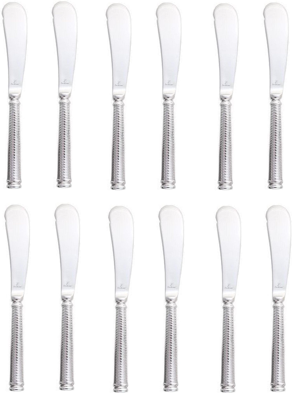Fortessa - 6.9" Vivi Stainless Steel Butter Knives, Pack of 12 - 1.5.134.00.053 - DISCONTINUED