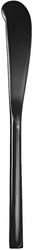 Fortessa - 7.2" Arezzo Brushed Black Titan PVD Stainless Steel Butter Knives, Pack of 12 - 1.6B.165.00.053