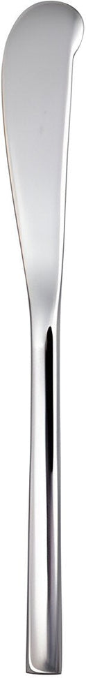 Fortessa - 7.2" Arezzo Stainless Steel Solid Handle Butter Knives, Pack of 12 - 1.5.165.00.053