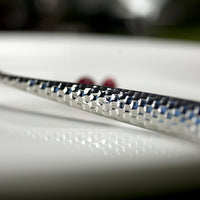 Fortessa - 7.2" Stainless Steel Lucca Faceted Fish Fork, Pack of 12 - 1.5.102.FC.031